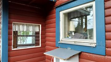 Fönster före behandling